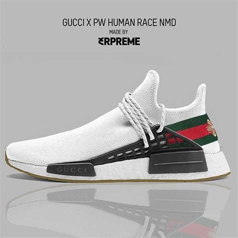 gucci x pw human race nmd|Pharrell Williams Shares His New Adidas PW Human Race NMD .